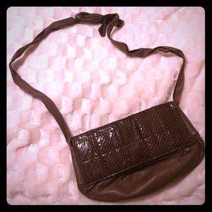 VTG Neiman Marcus Italian Snakeskin Leather Purse